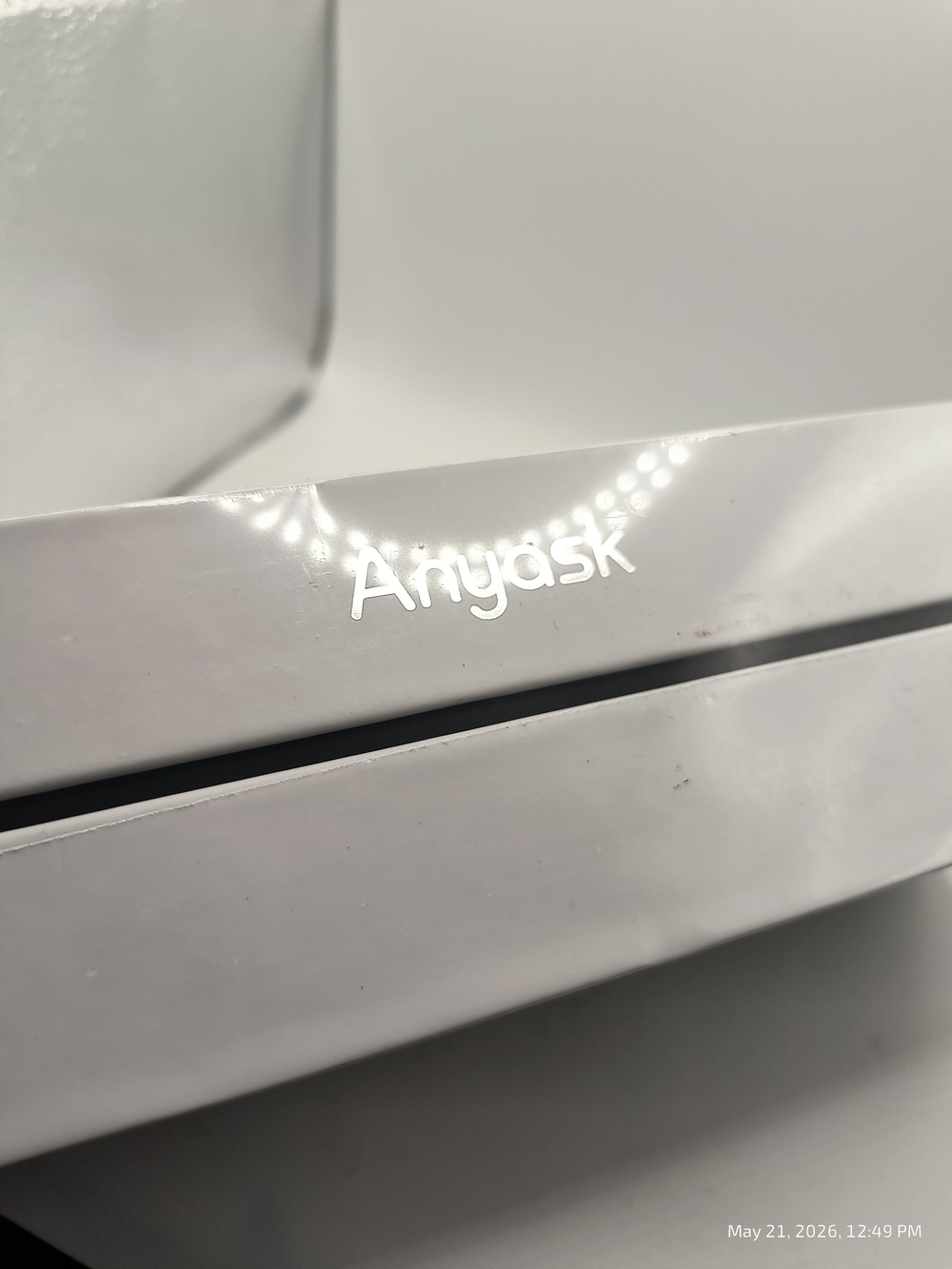 Anyask Anion Hair Straightener Cord Free Model #KD382S-Black Brand New Sealed - Picture 7 of 7